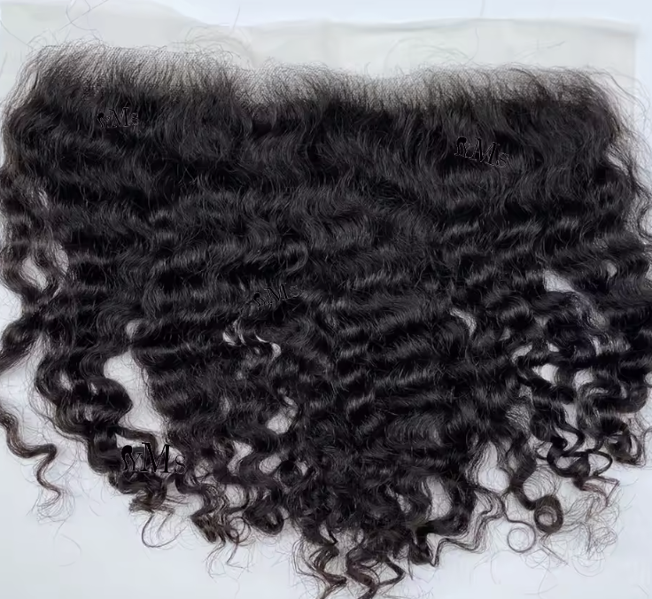 HD Raw Burmese Curly Frontal